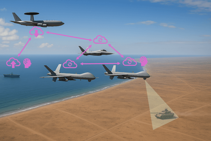 Drone and Cloud System