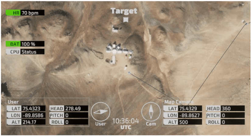 HODOS Spacesuit AR System Interface
